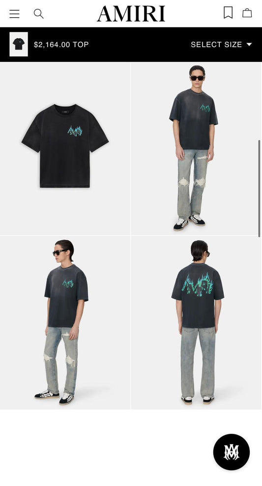 Amiri Premıum Tişört