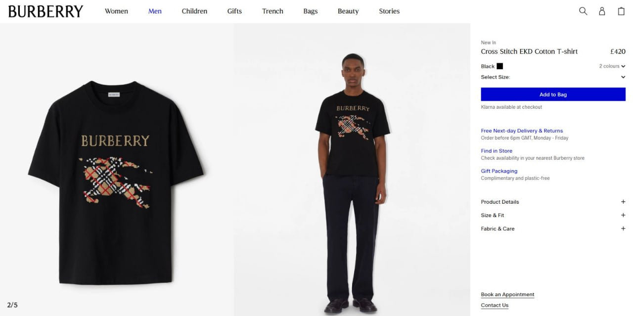 Burberry Premıum Tişört