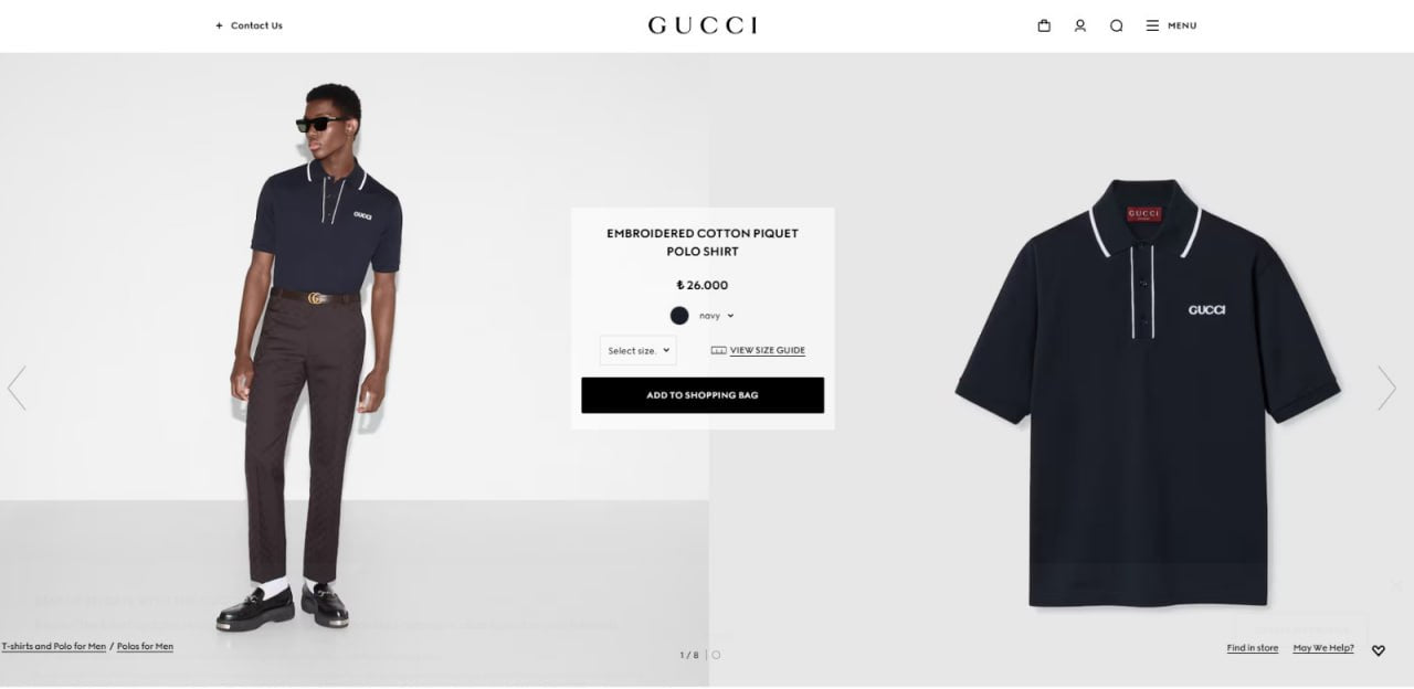 Guccı Premıum Tişört