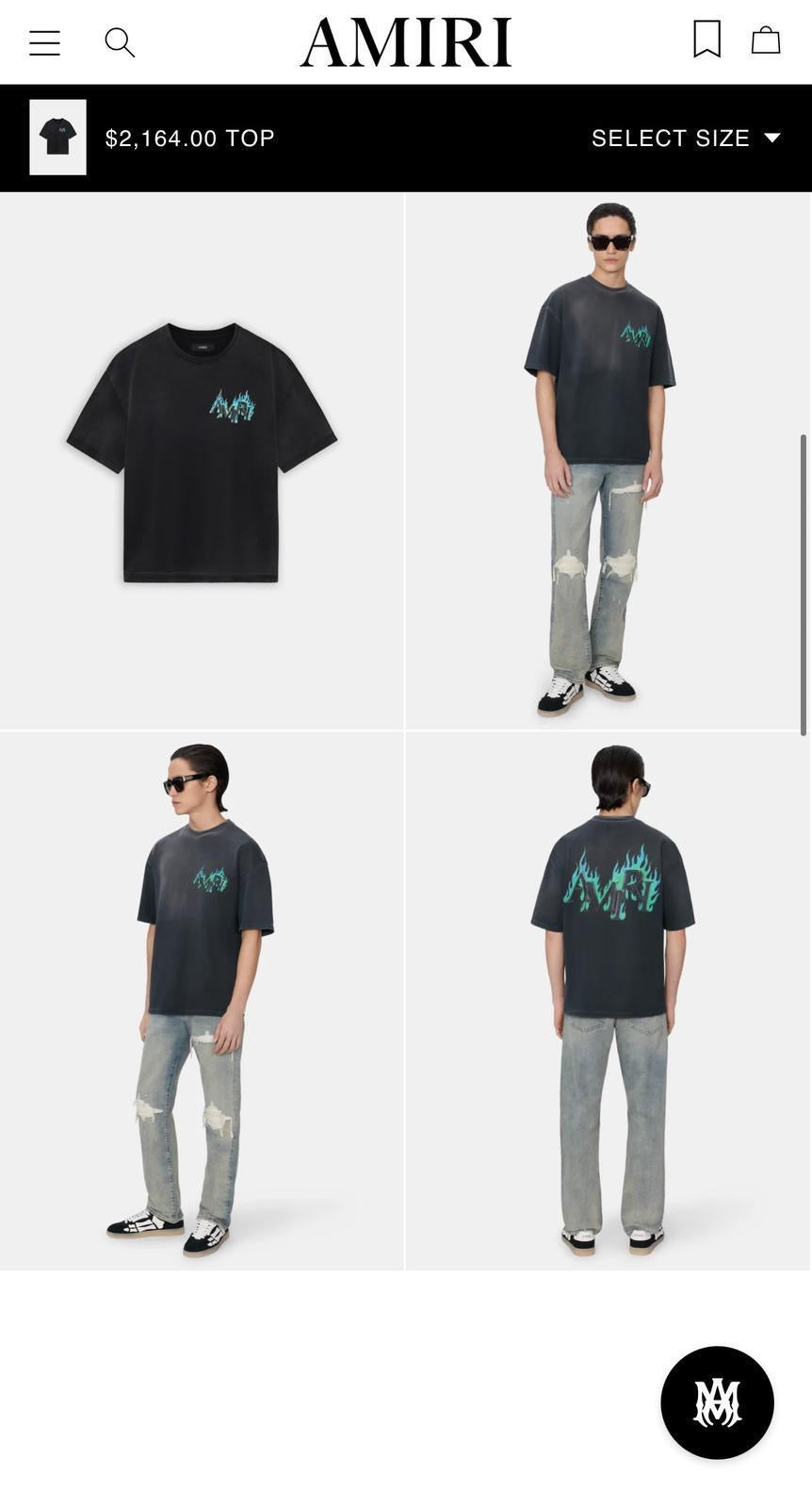 Amiri Premıum Tişört