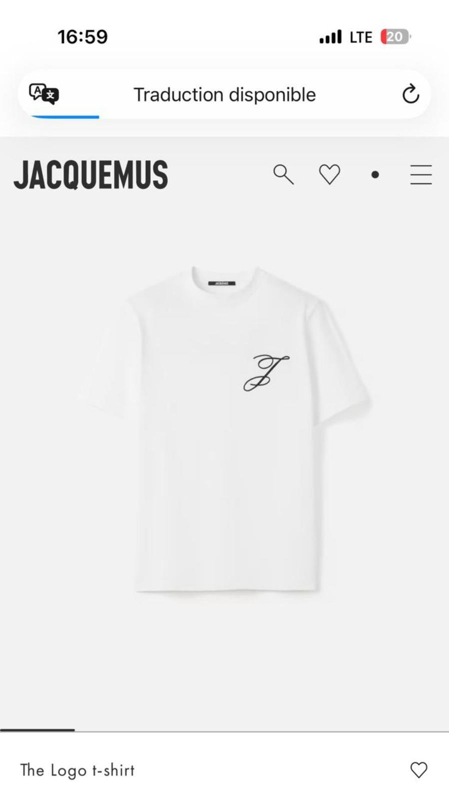 Jacquemus Premıum Tişört